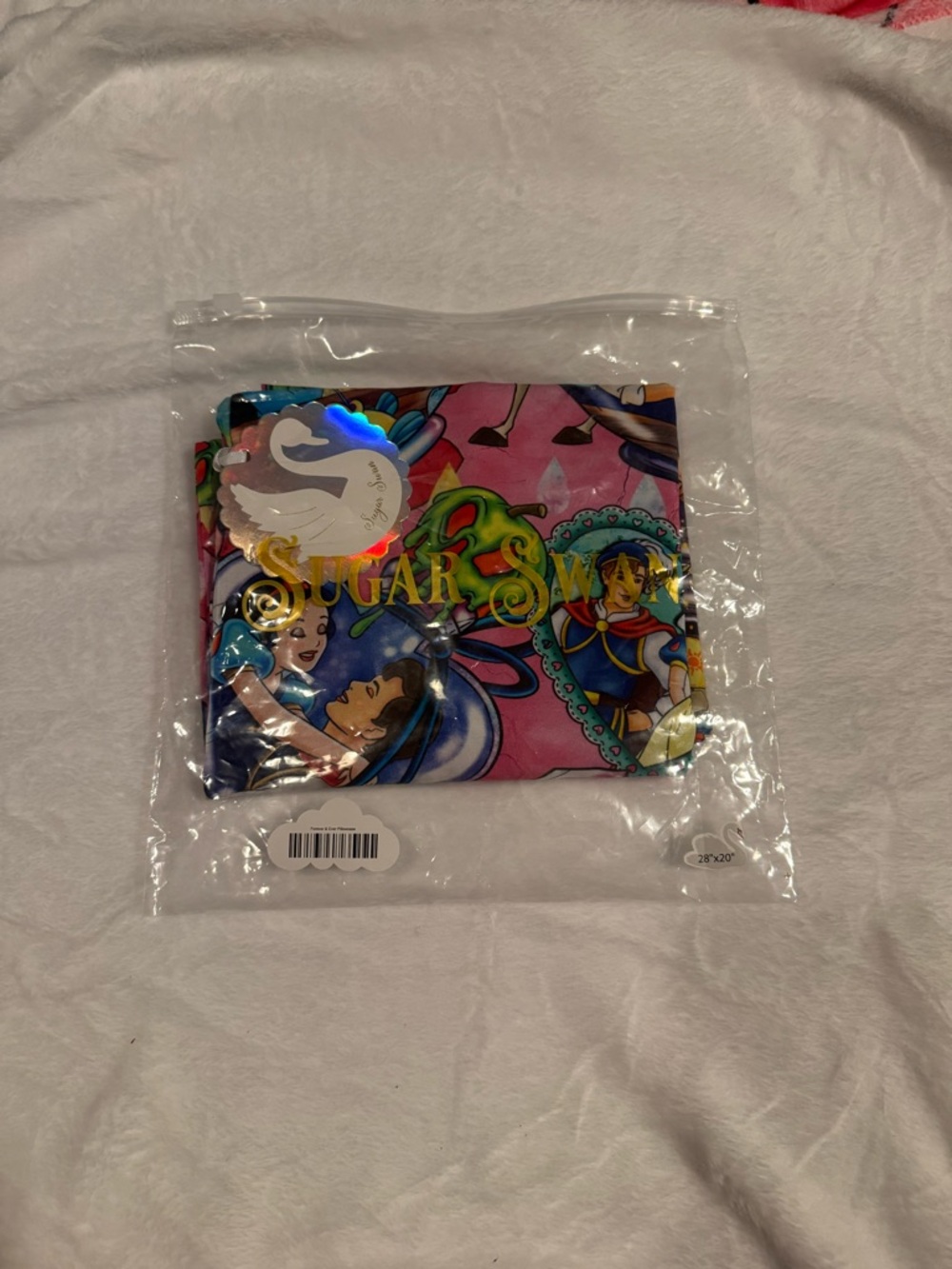 Sugar Swan Forever and Ever Bamboo Pillowcase *New in Bag*